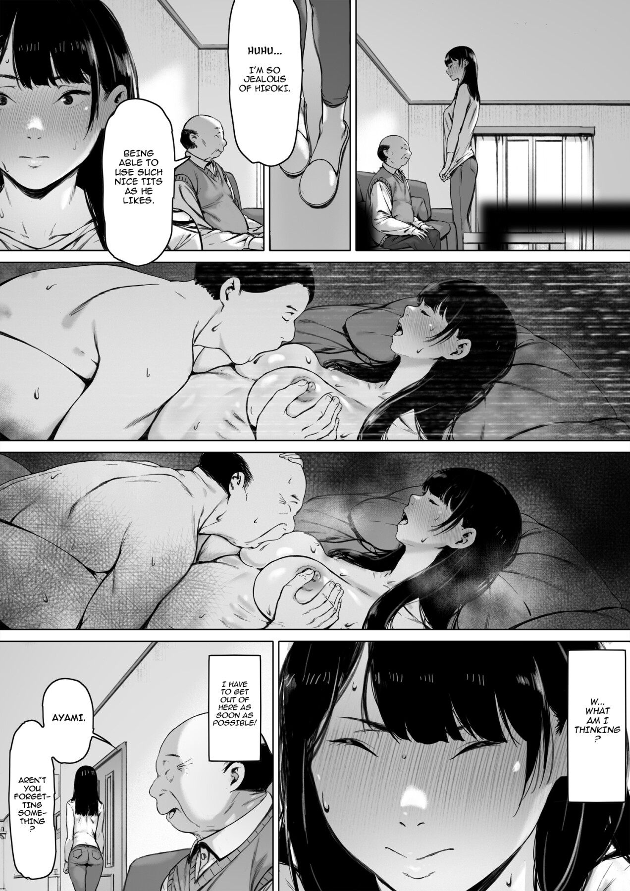 Hentai Manga Comic-Now Living with my father-in-law, I was supposed to have a happy newlywed life-Read-26